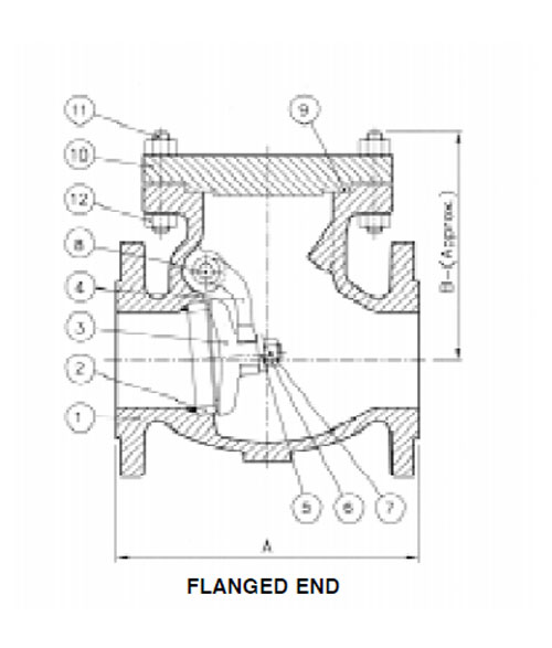 Check Valves ASME 300 Flange End
