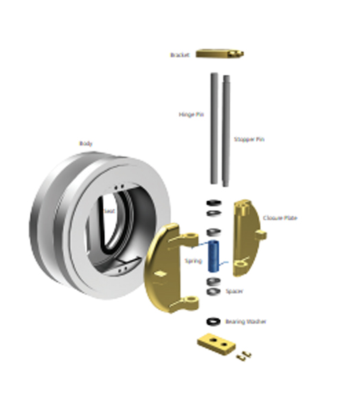 Lnt Aquaseal Dual Palte Butterfly Valve 2